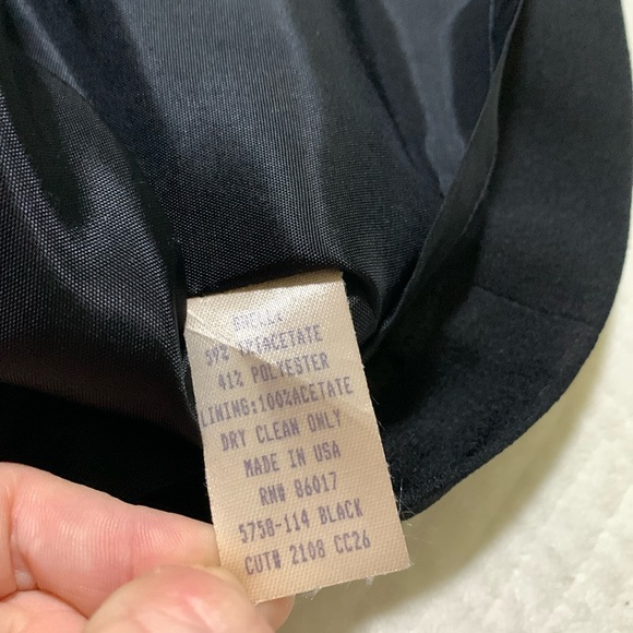 Vintage Bebe Black LBD Mini Tank Dress, Square Neckline, Size 2 - Picture 15 of 16